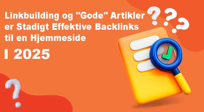 Linkbuilding er stadigt effektivt